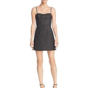 French connection polka dot dress